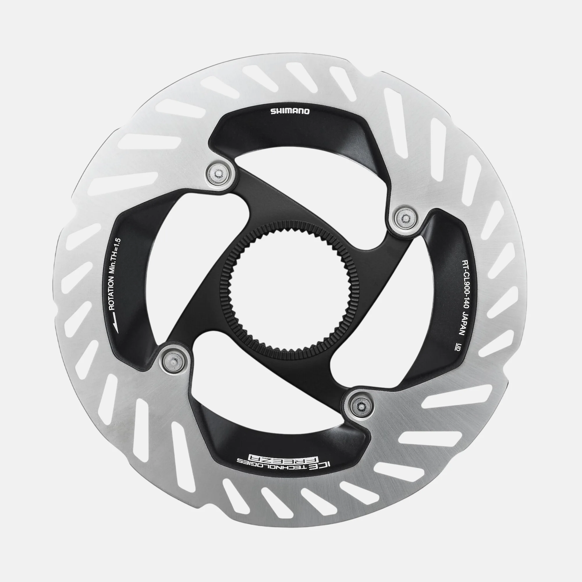 Диск тормозной Shimano RT-CL900 Ice-Tech Freeza Center Lock Brake Disc, Internal, 160 mm
